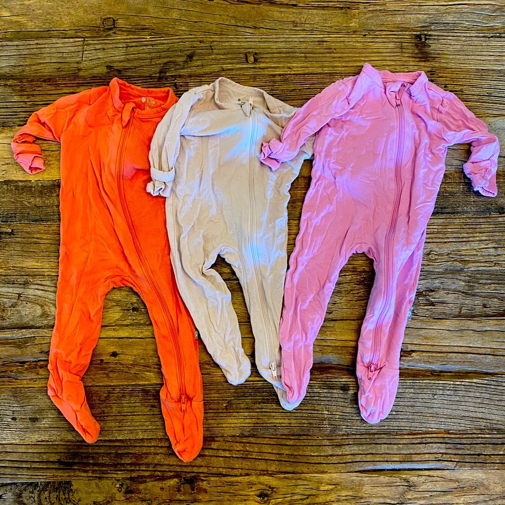 Kyte Baby onesies. Good condition.